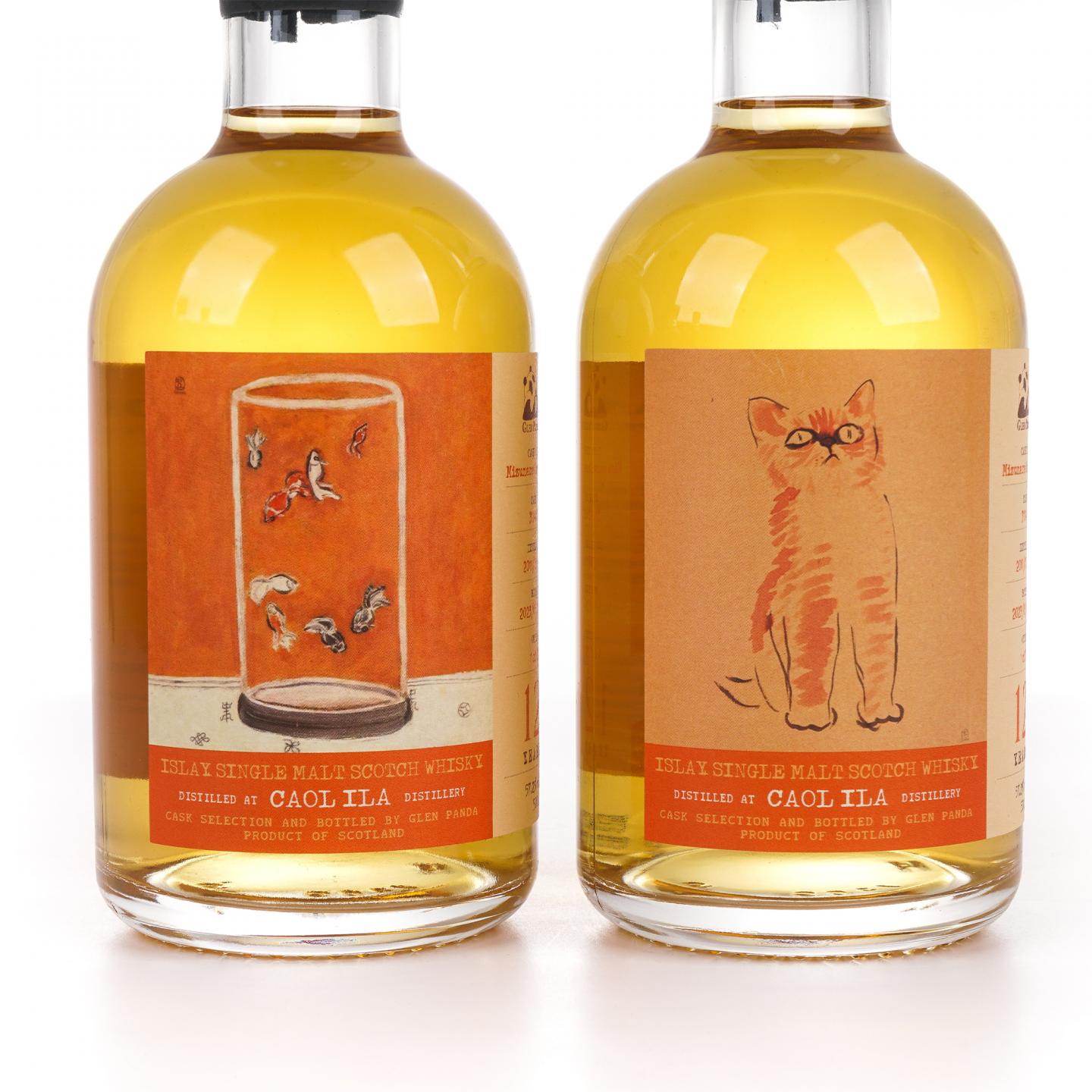 Caol Ila 卡尔里拉 12年 2011-2023 猫/八尾金鱼 水楢桶 4瓶组 500ml