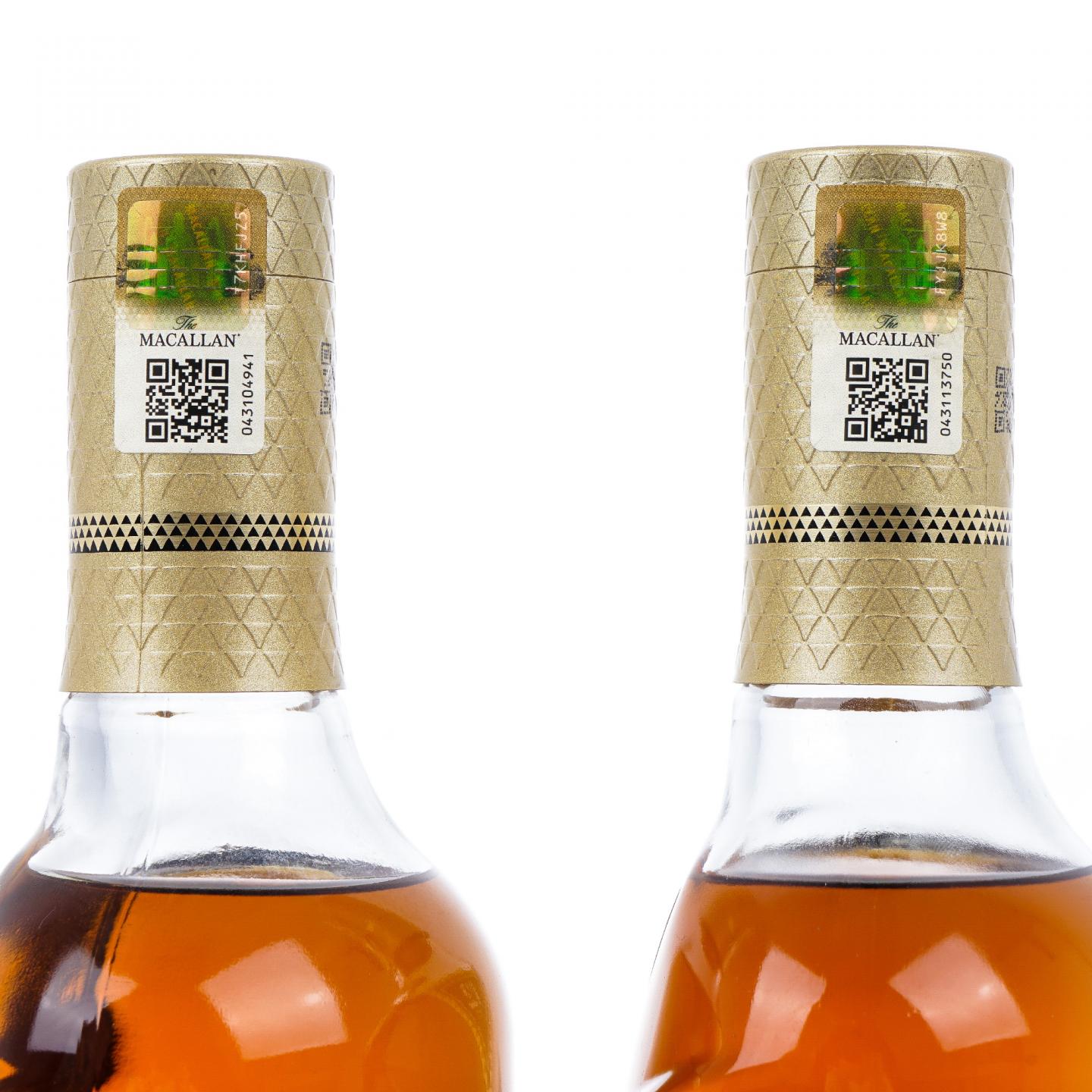 【附X光图】Macallan 麦卡伦 12年 中国牛年特别版 2支组