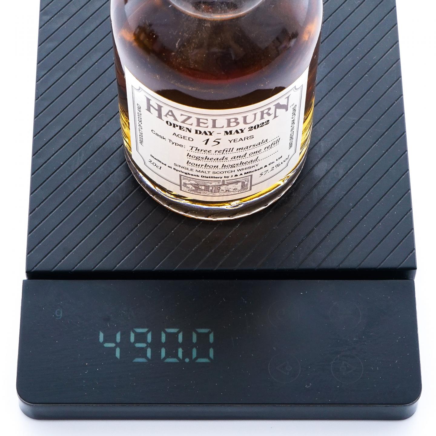 【中样】Hazelburn 哈索本 15年 Open Day 2022 200ml