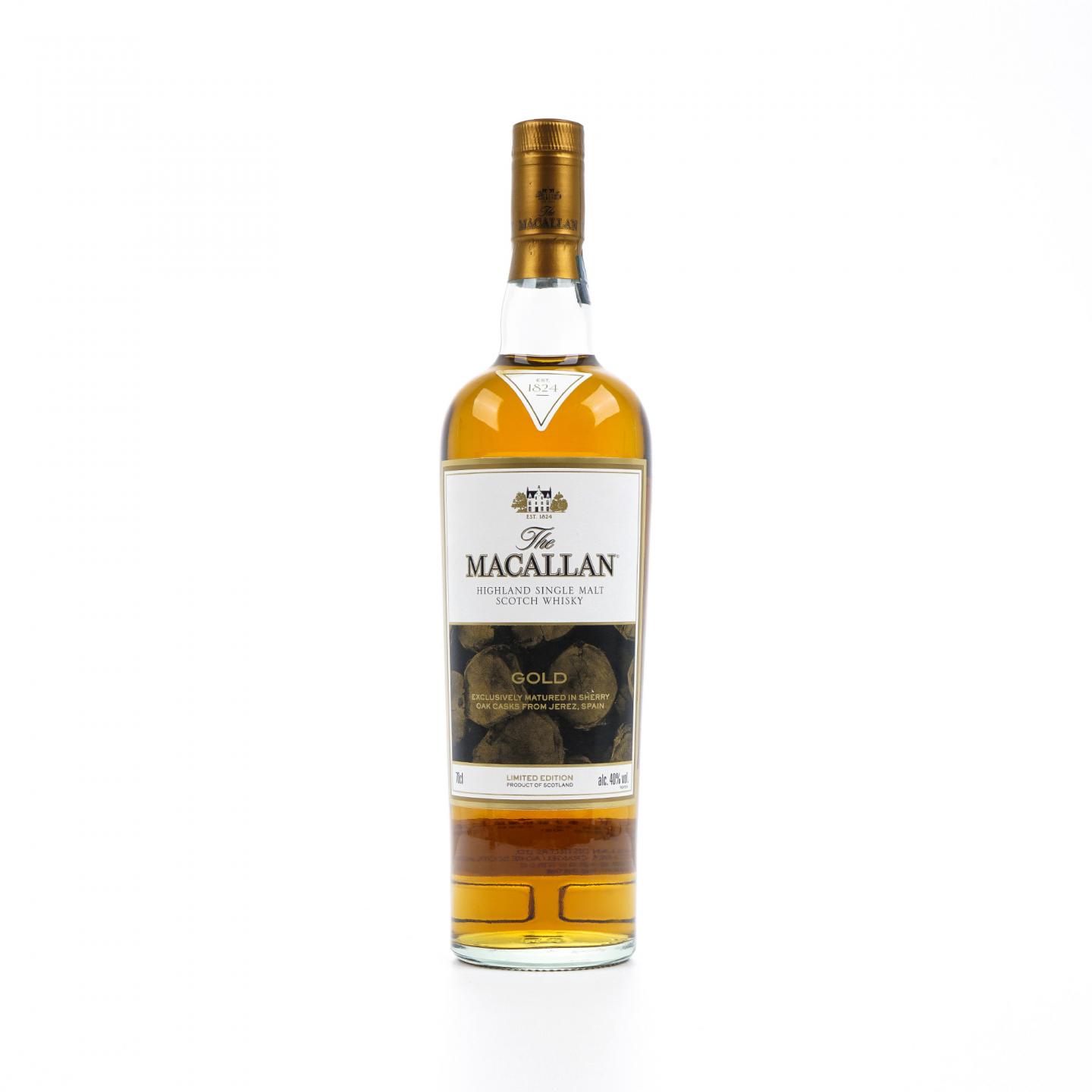 Macallan 麦卡伦 Gold 1824系列限定版 雪莉桶