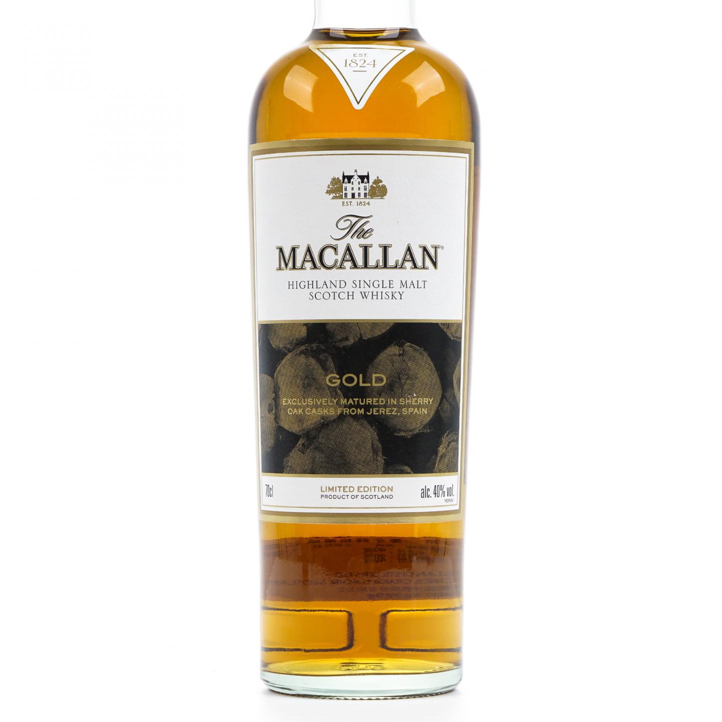 Macallan 麦卡伦 Gold 1824系列限定版 雪莉桶