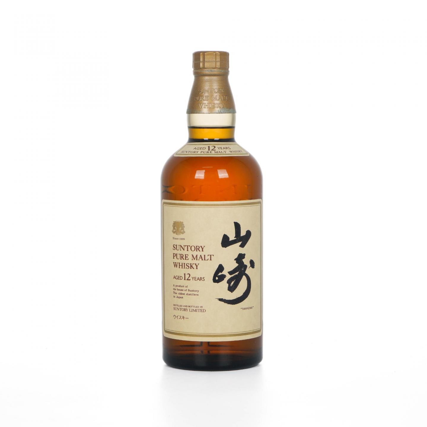 山崎 12年 金狮标 Pure Male 750ml 非原盒