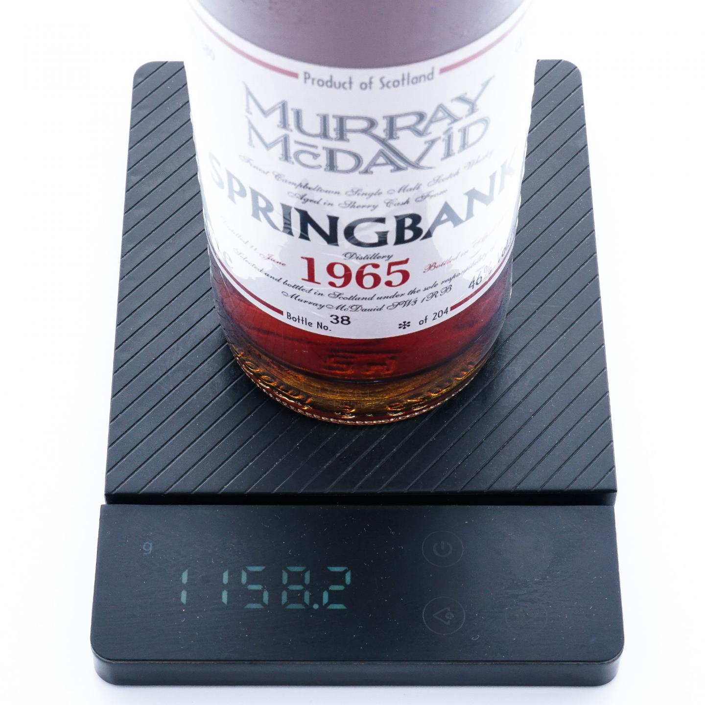Springbank 云顶 1965-1998 雪莉单桶 MM