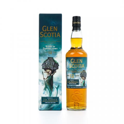 Glen Scotia 格兰帝 12年 坎贝尔镇传说系列 首款 美人鱼
