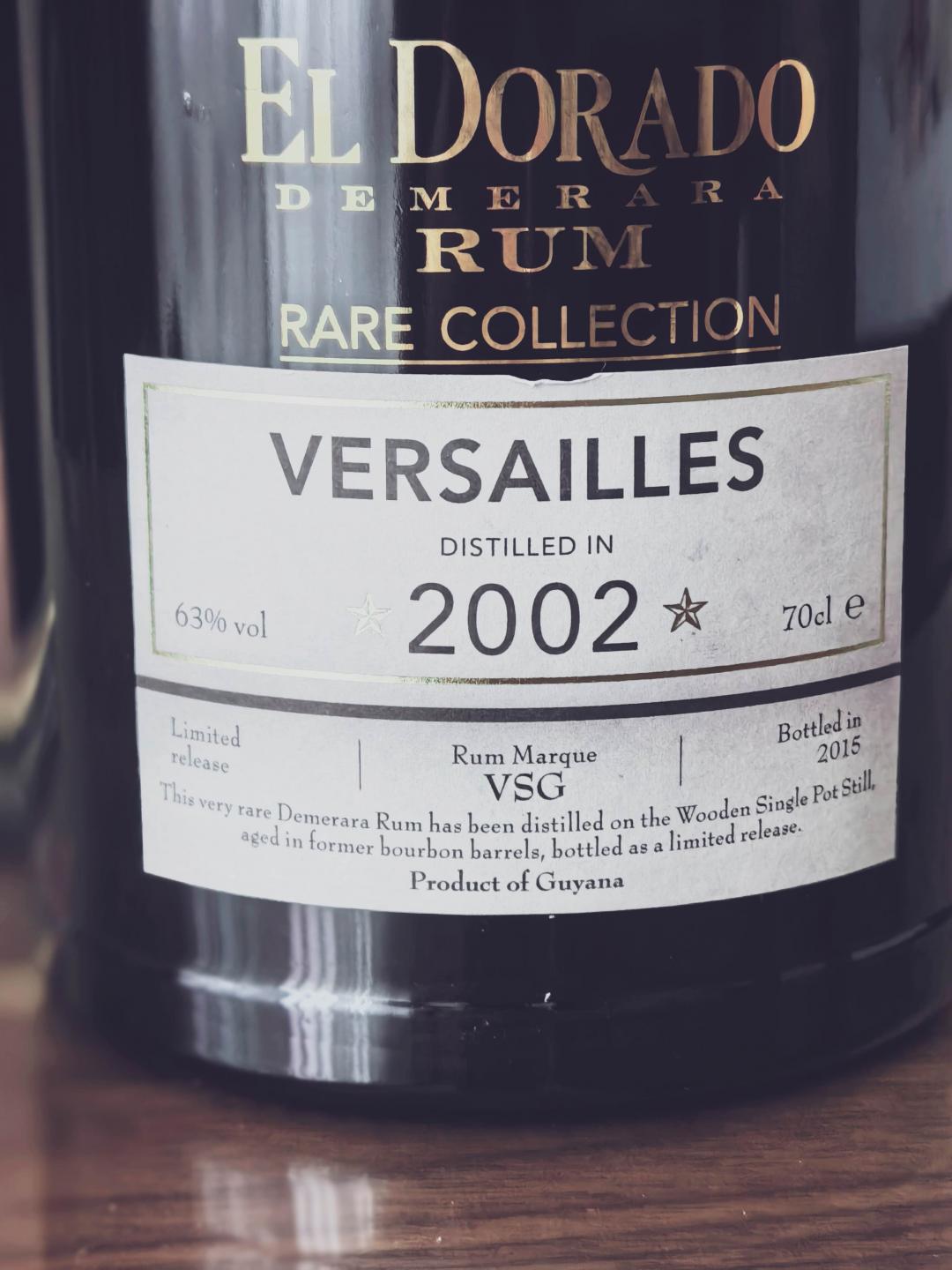 剑鱼号13年Versailles 2002朗姆桶强