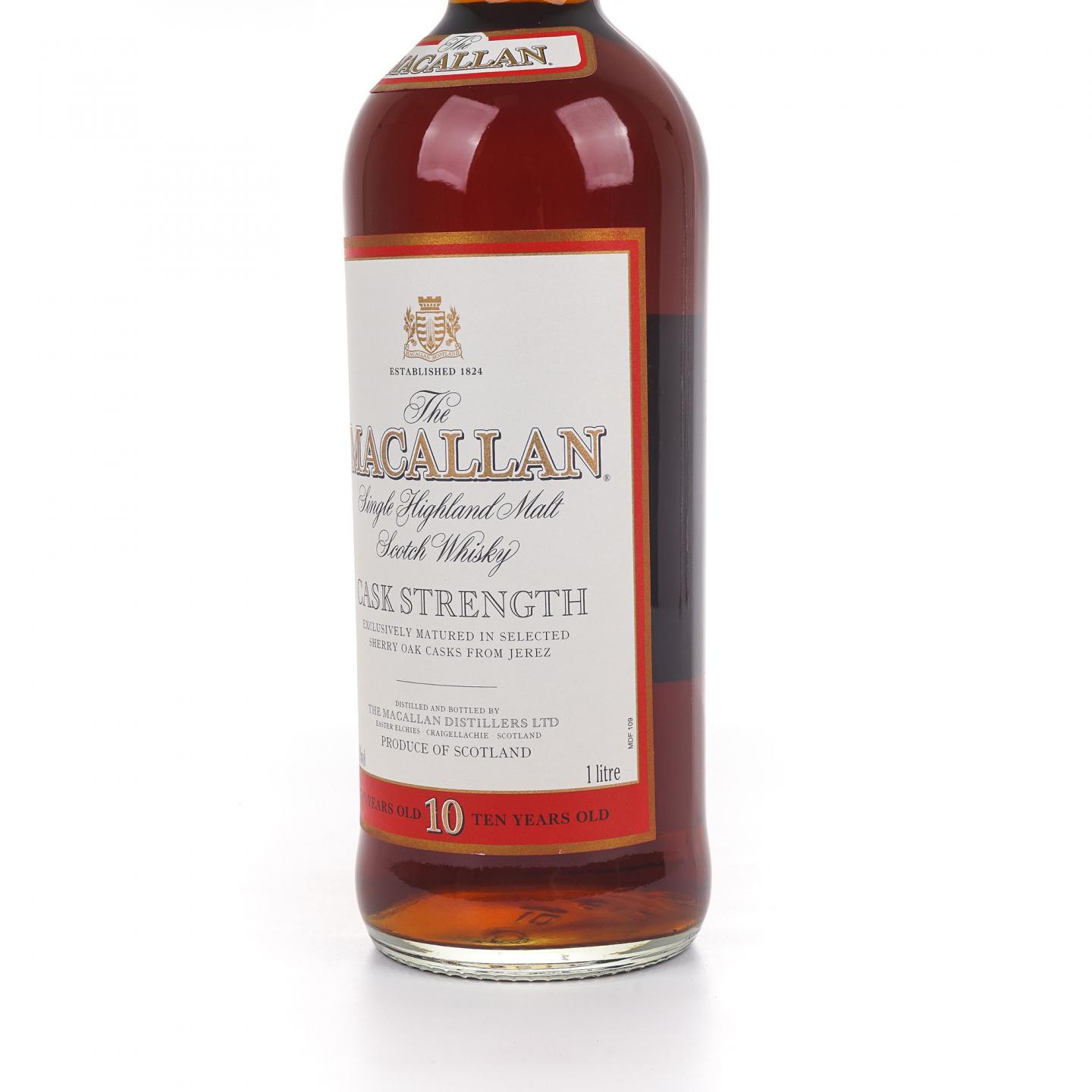 Macallan 麦卡伦 10年 桶强 1升装 57.2%