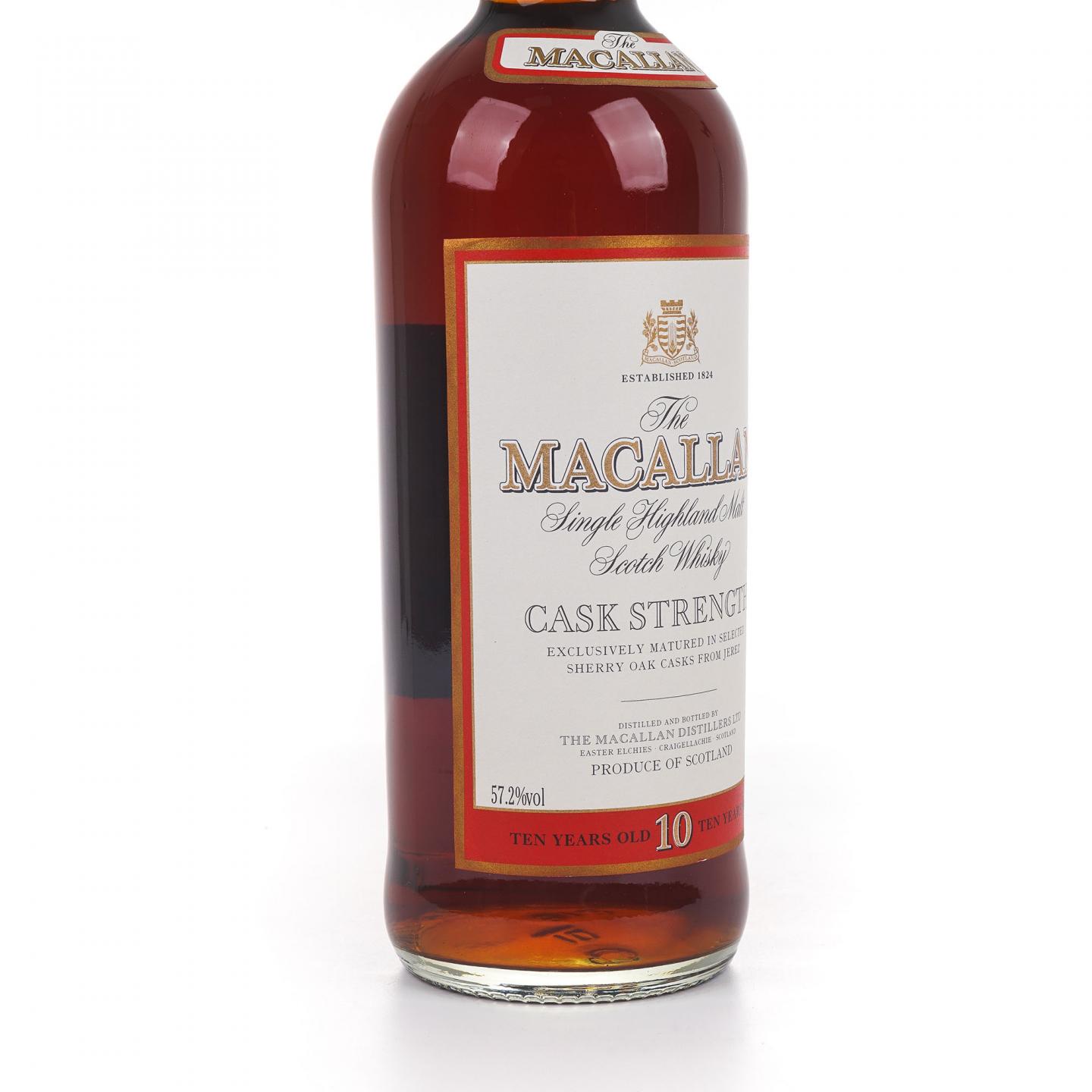 Macallan 麦卡伦 10年 桶强 1升装 57.2%
