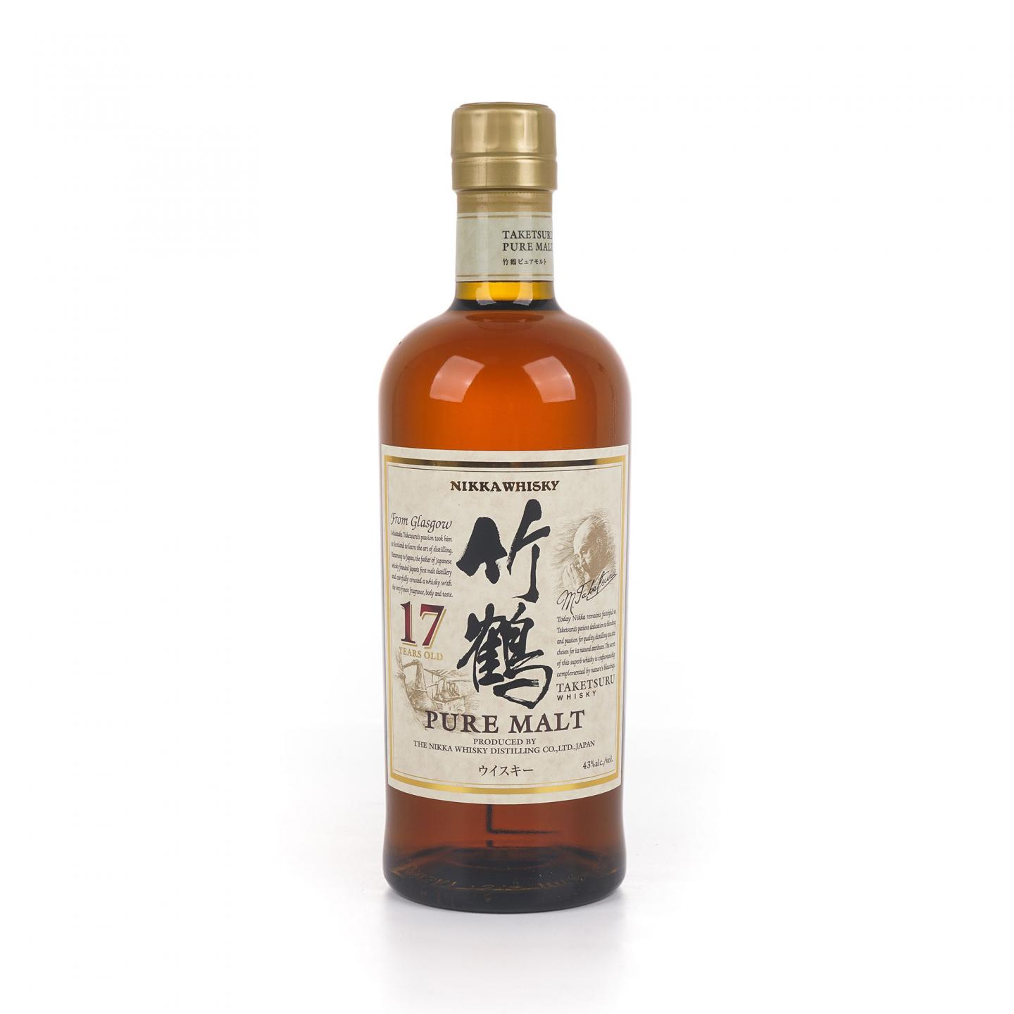 竹鹤 17年 Pure Malt 43%