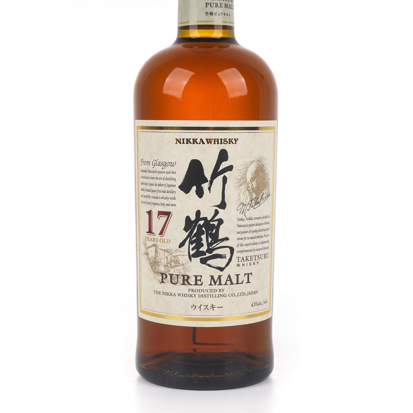 竹鹤 17年 Pure Malt 43%