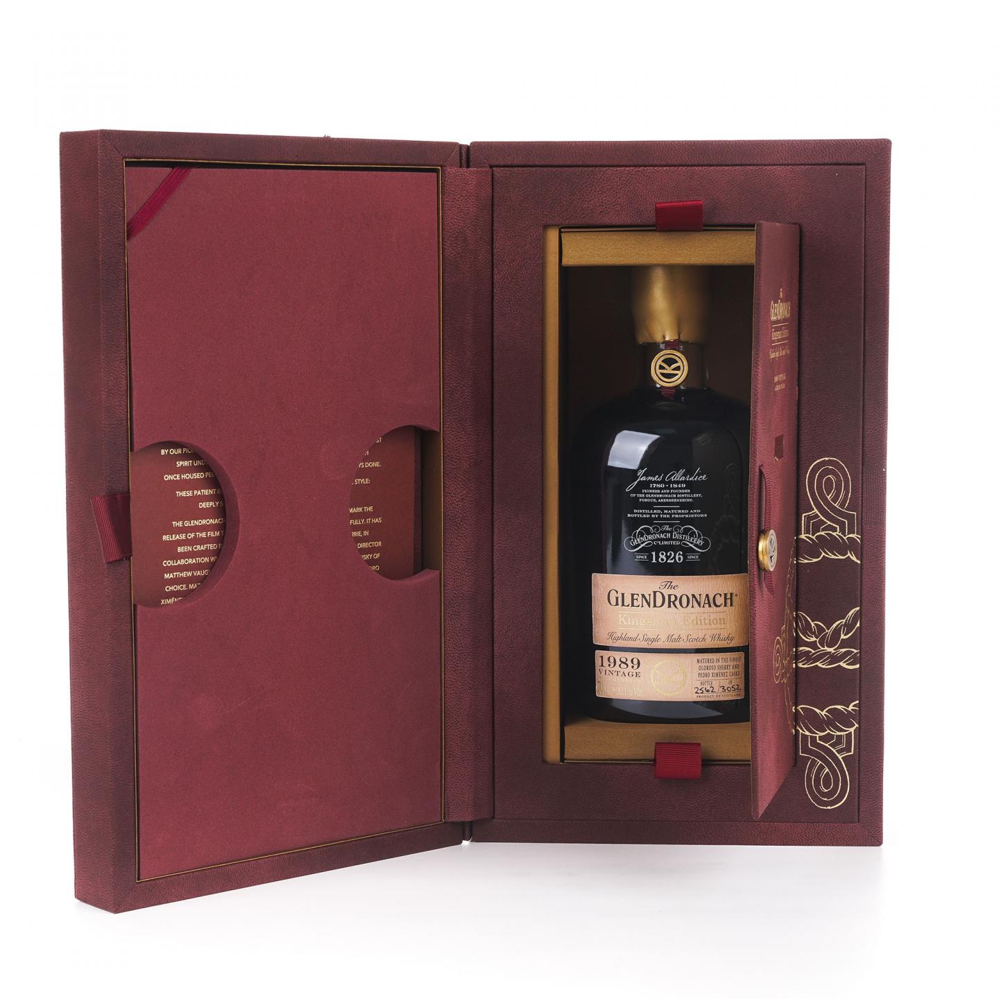 Glendronach 格兰多纳 29年 1989 王牌特工限量版 700ML