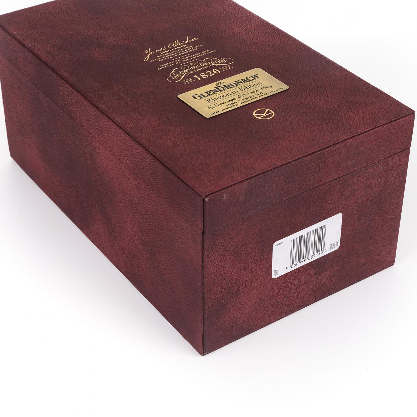 Glendronach 格兰多纳 29年 1989 王牌特工限量版 700ML
