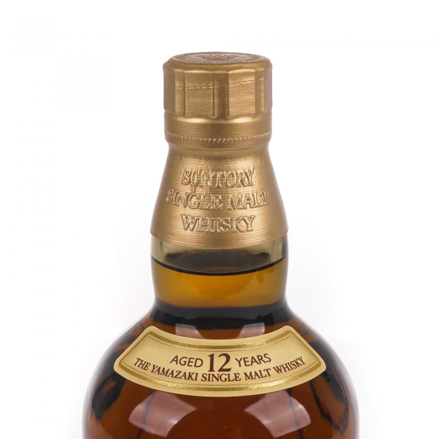 山崎 12年 Single Malt 金花盖