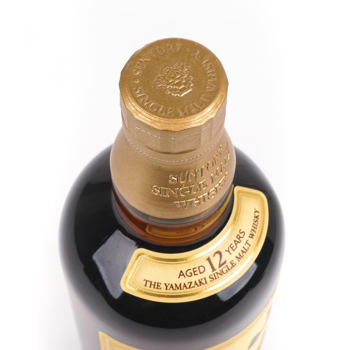 山崎 12年 Single Malt 金花盖