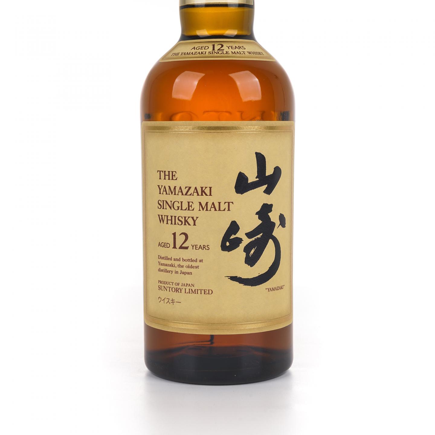 山崎 12年 Single Malt 金花盖