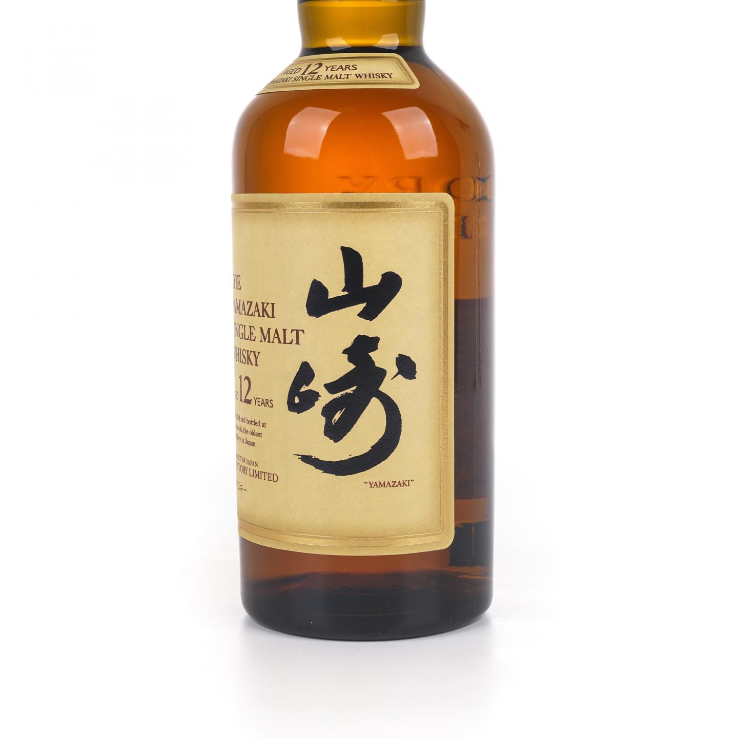 山崎 12年 Single Malt 金花盖