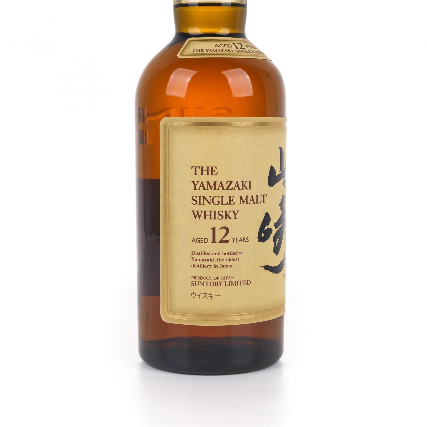 山崎 12年 Single Malt 金花盖