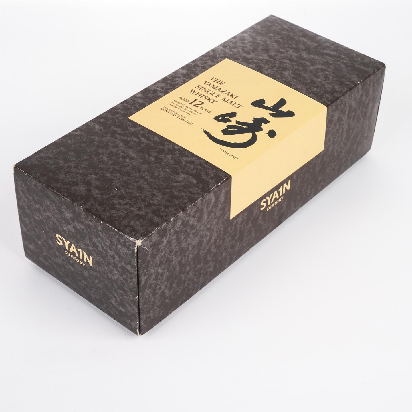 山崎 12年 Single Malt 金花盖