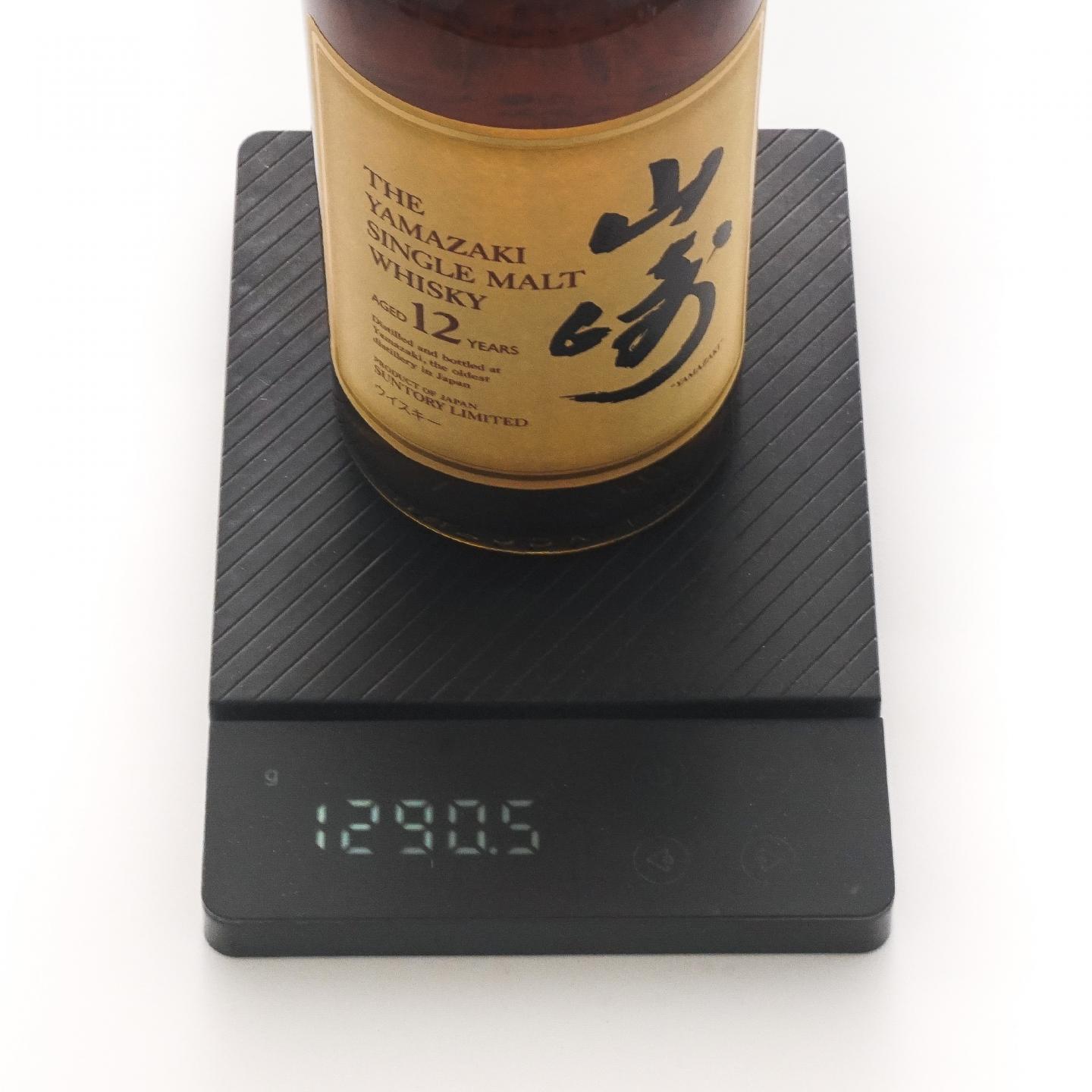 山崎 12年 Single Malt 金花盖