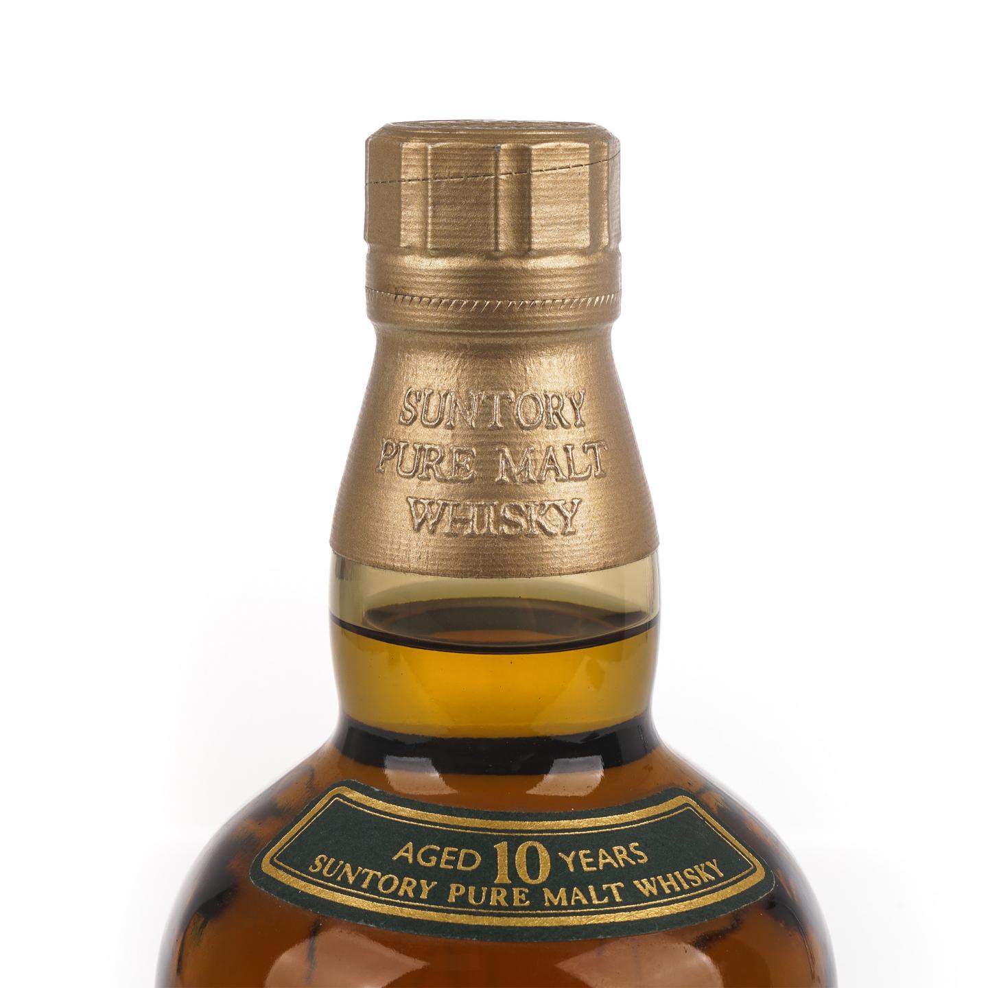 山崎 10年 金花标 绿标 Pure Malt 750ml