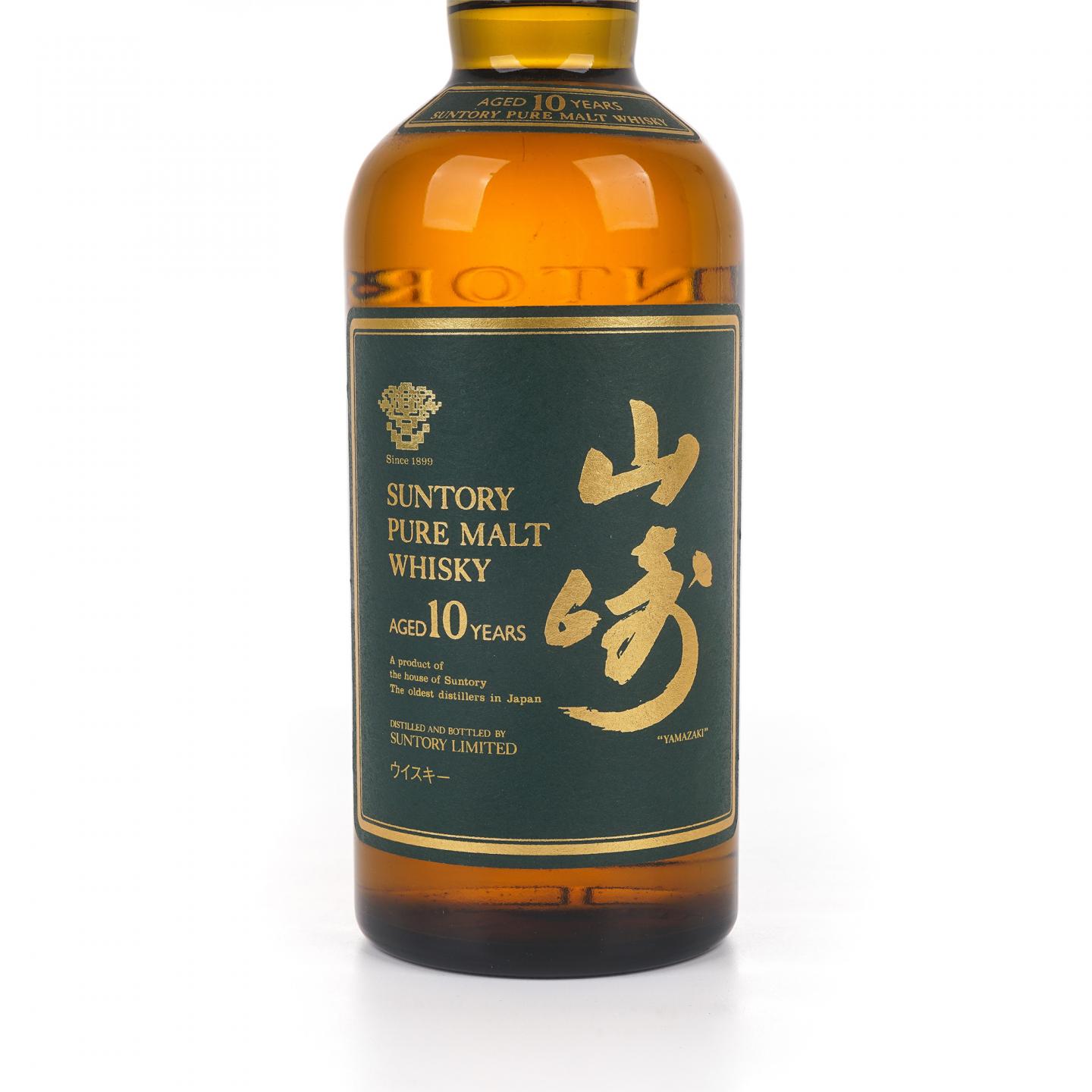 山崎 10年 金花标 绿标 Pure Malt 750ml