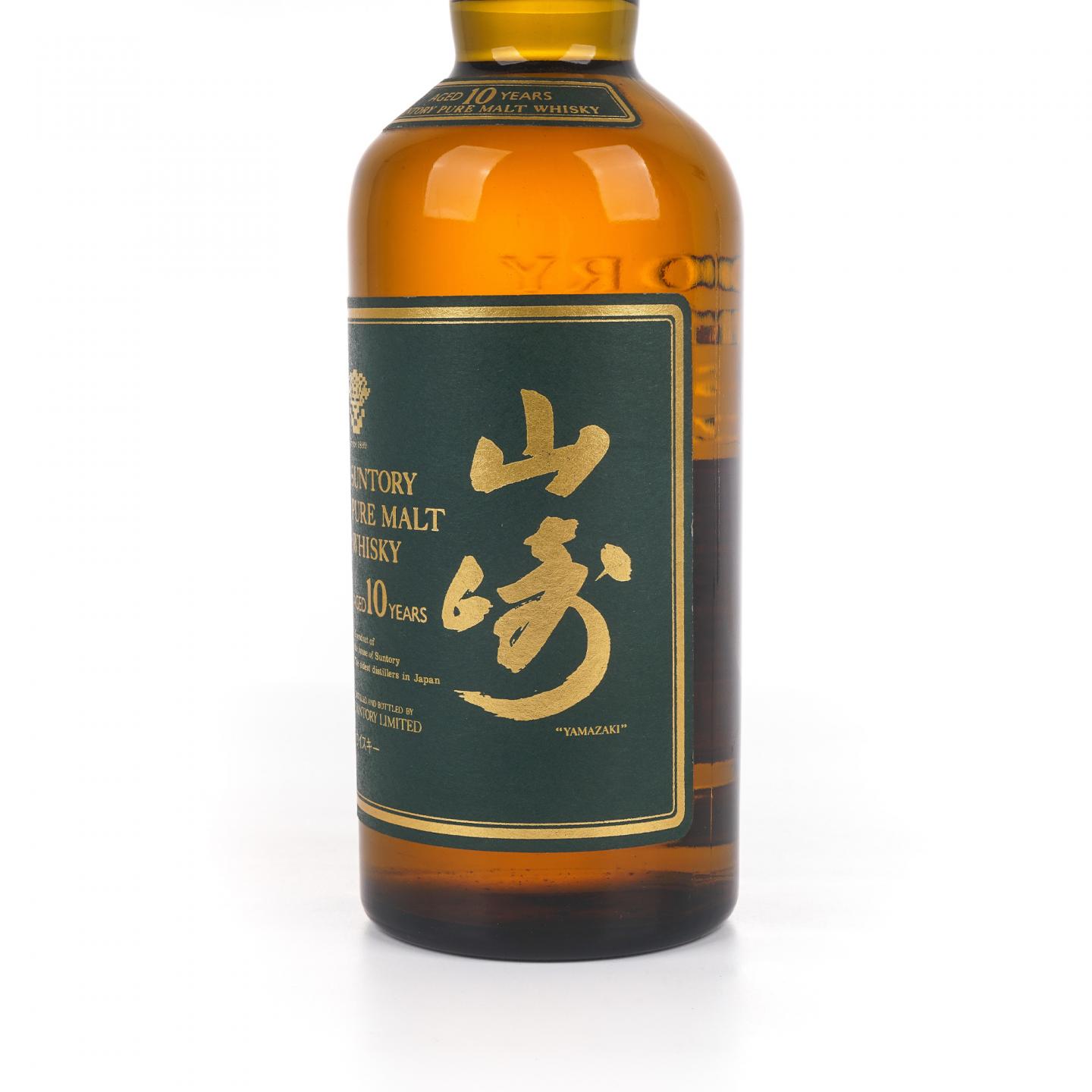 山崎 10年 金花标 绿标 Pure Malt 750ml