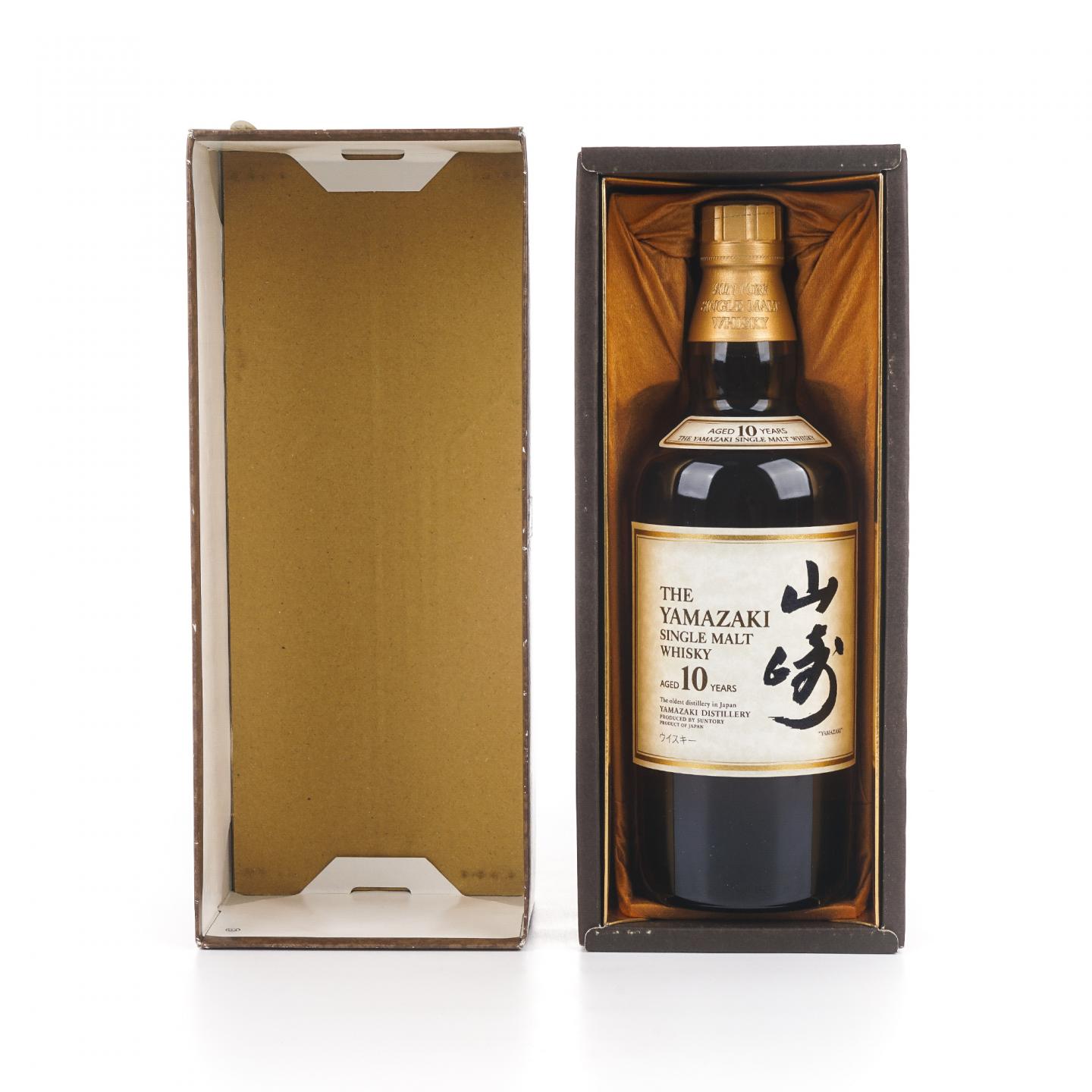 山崎 10年 金花头