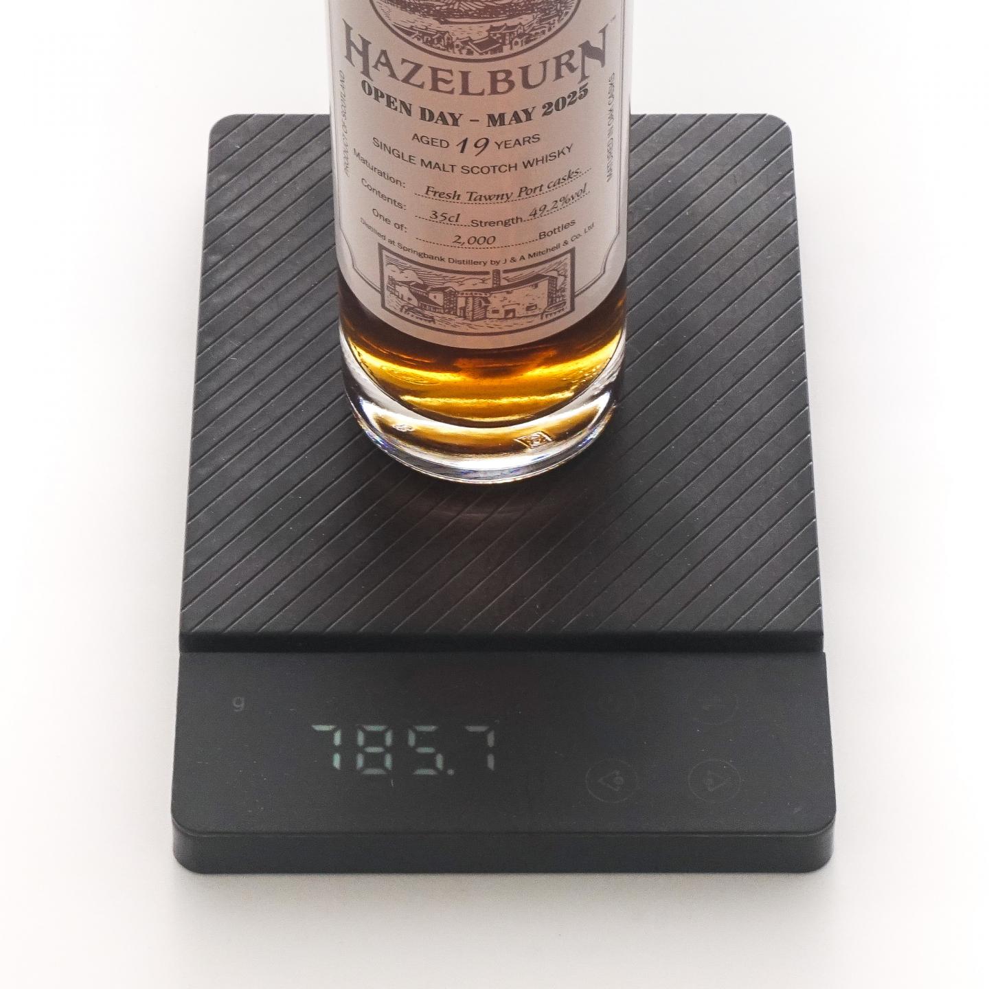 Hazelburn 哈索本 19年 Open Day 2025 云顶酒厂出品 350ml