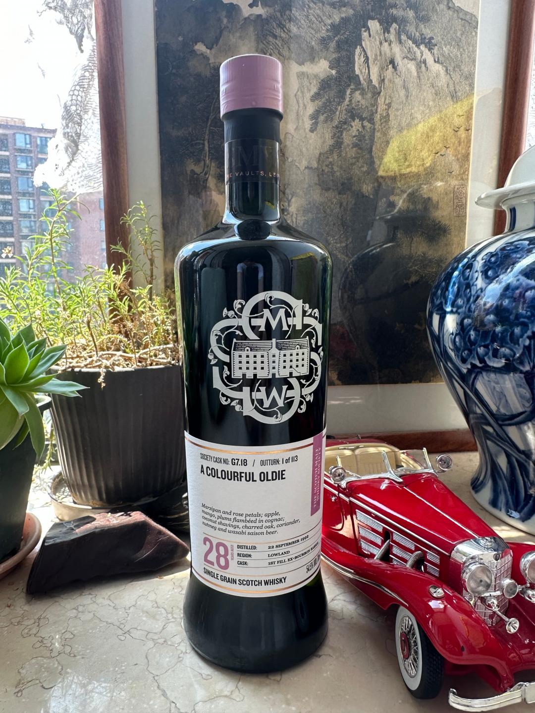 SMWS 协会G7.18 双金奖28年单桶