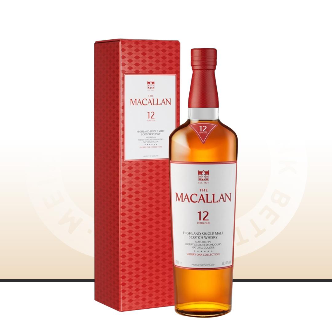 【新版包装】Macallan 麦卡伦12年单一麦芽威士忌