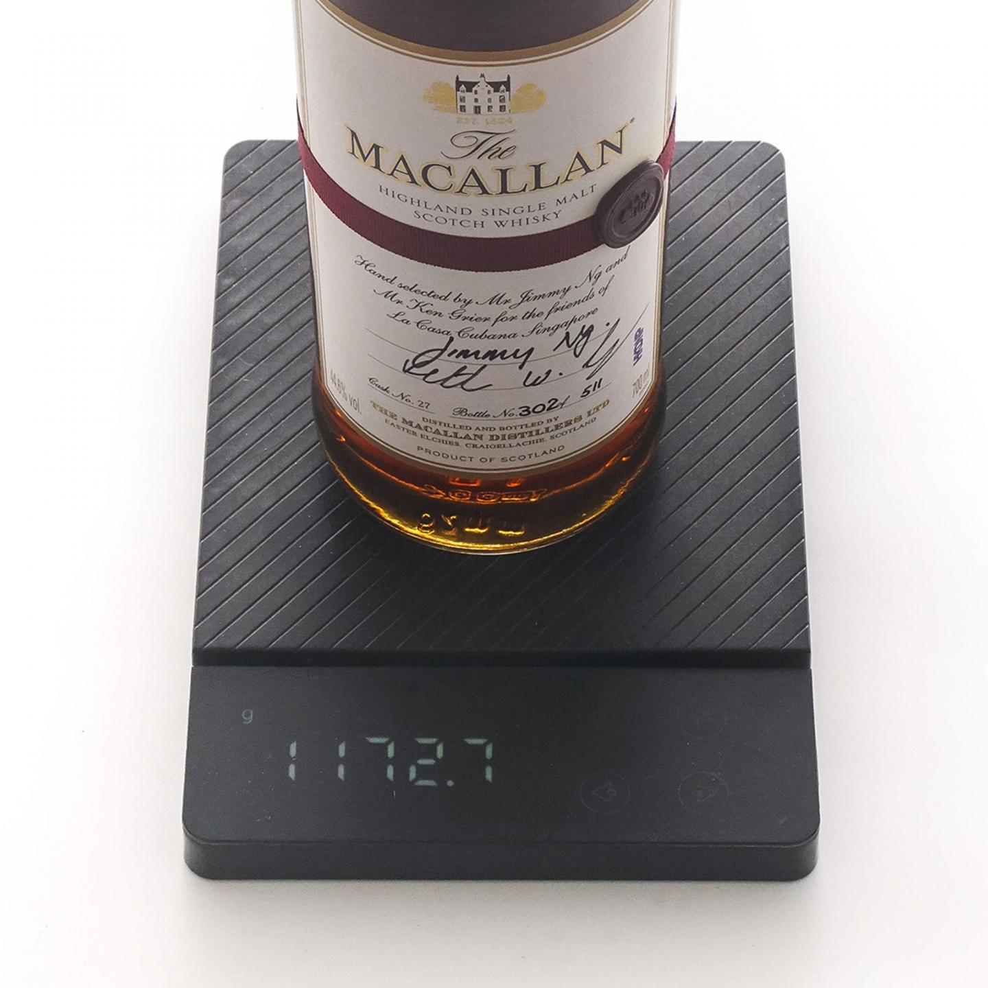 Macallan 麦卡伦 23年 雪莉单桶#27 新加坡市场