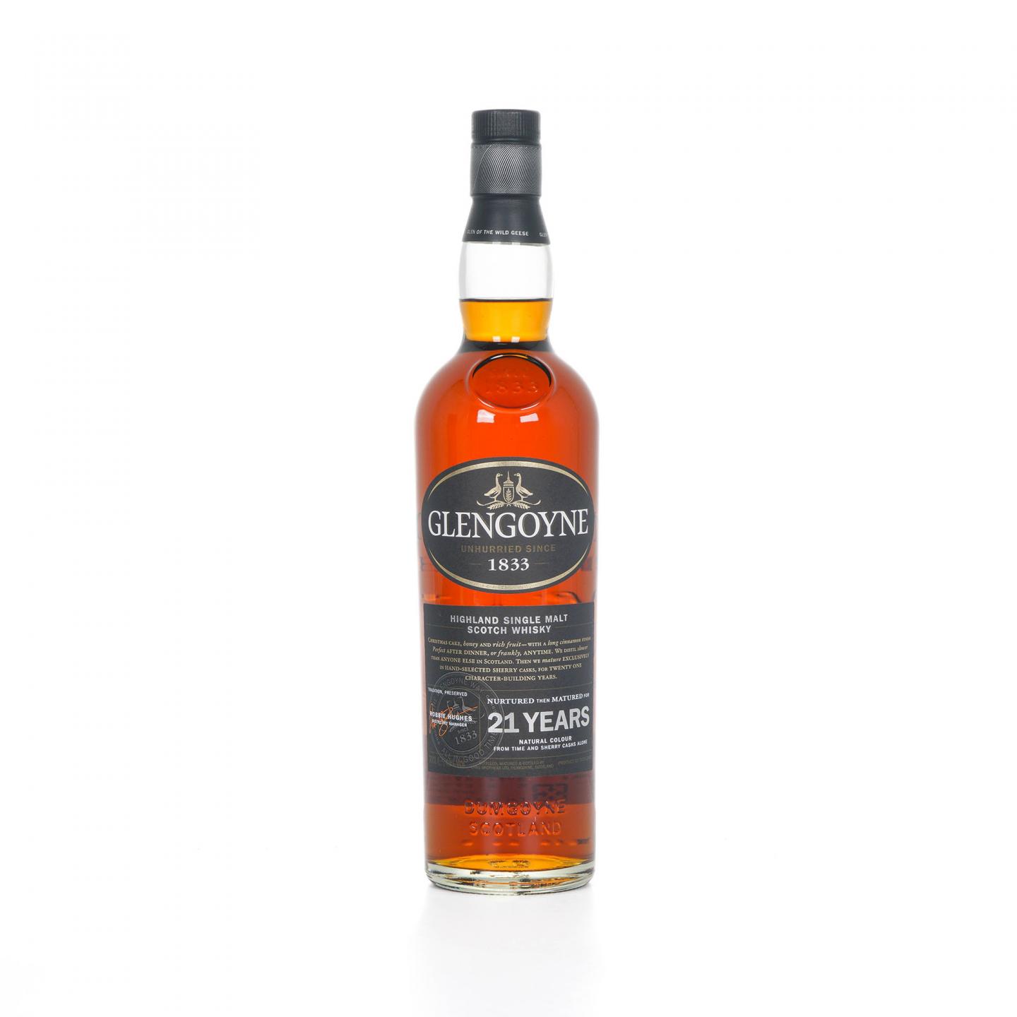 Glengoyne 格兰哥尼 21年 Robbie Hughes