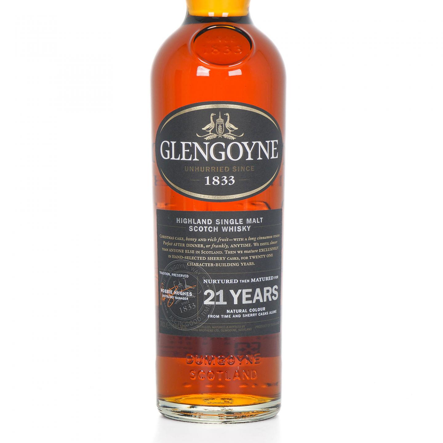 Glengoyne 格兰哥尼 21年 Robbie Hughes