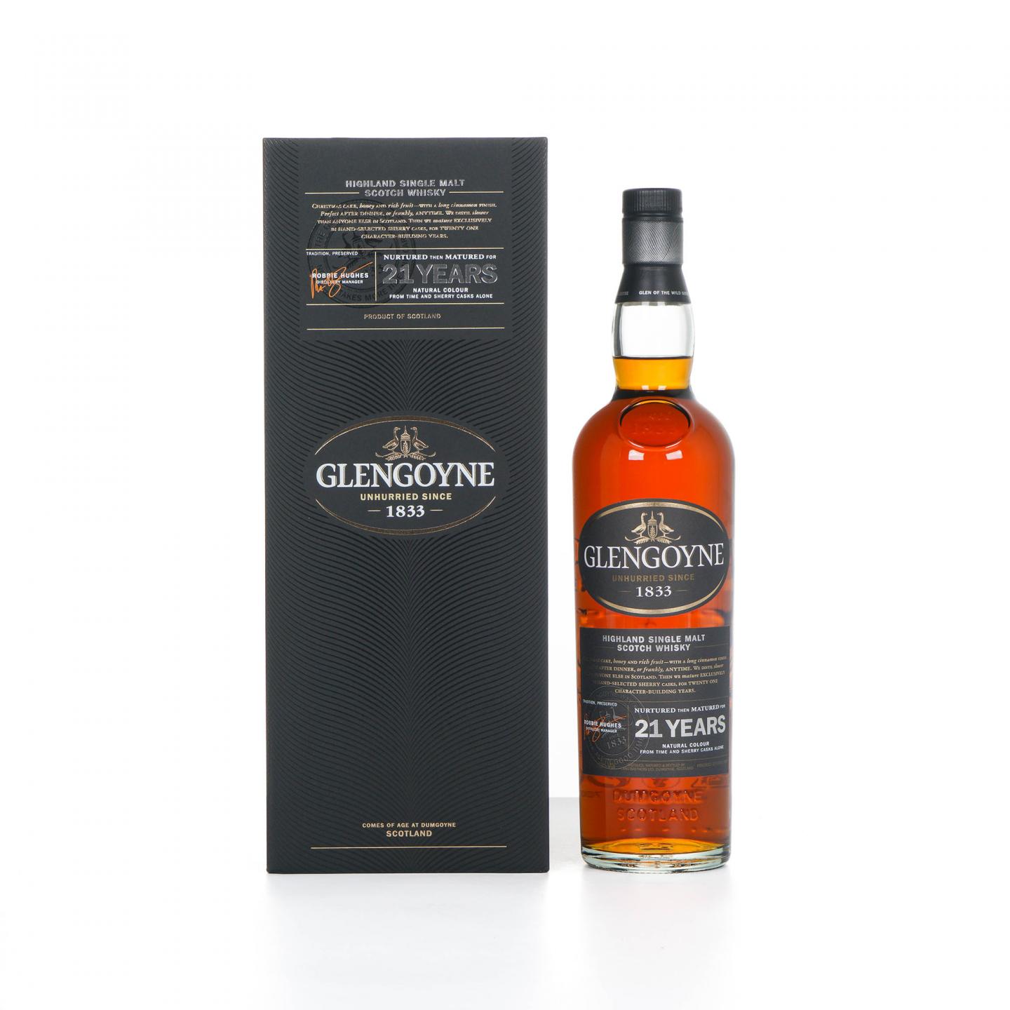 Glengoyne 格兰哥尼 21年 Robbie Hughes 700ml
