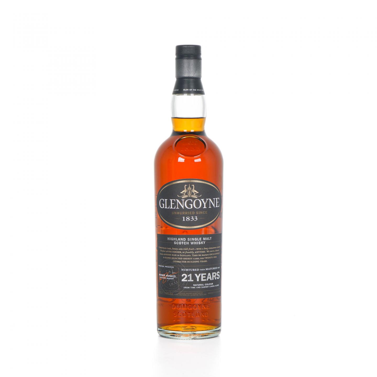 Glengoyne 格兰哥尼 21年 Robbie Hughes 700ml