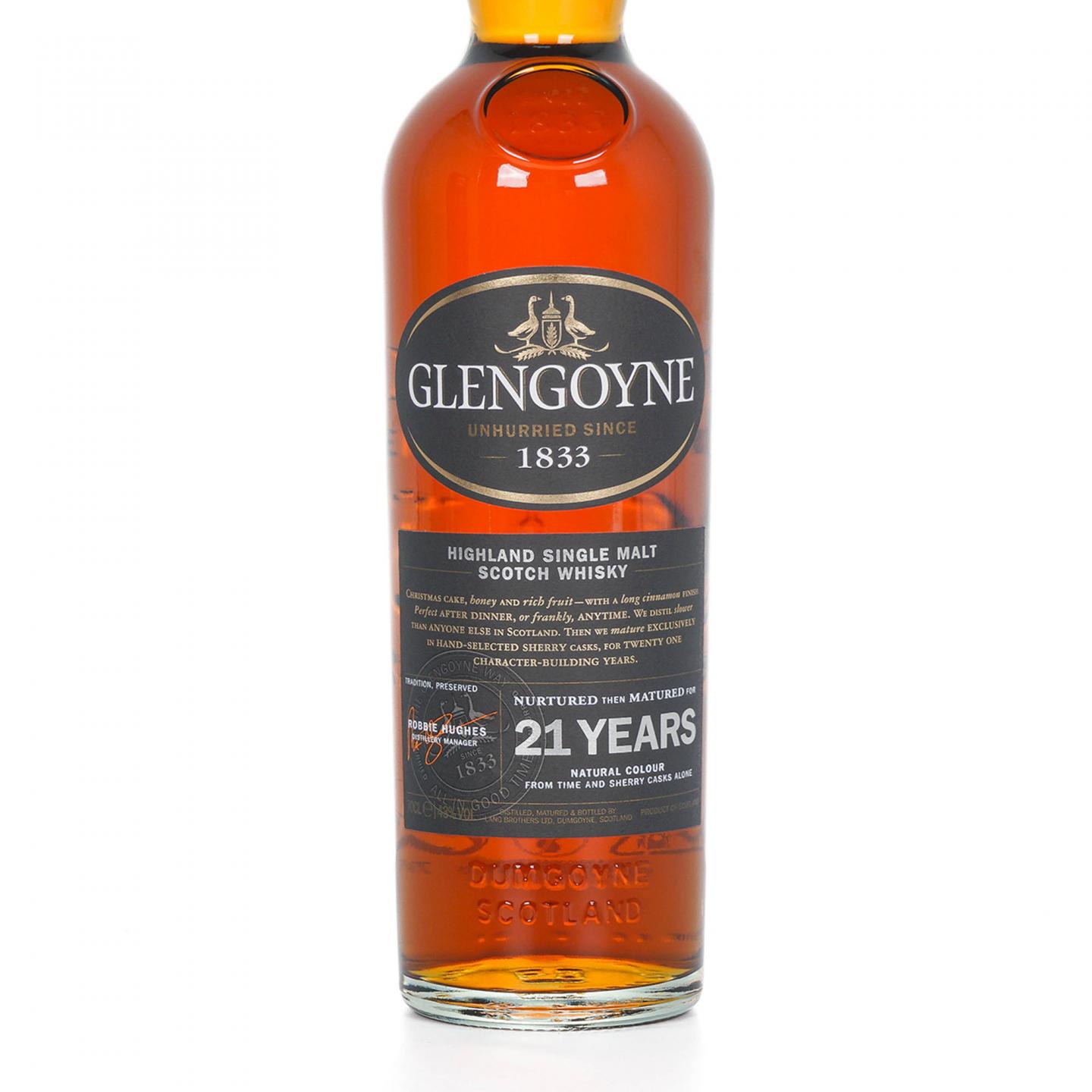 Glengoyne 格兰哥尼 21年 Robbie Hughes 700ml