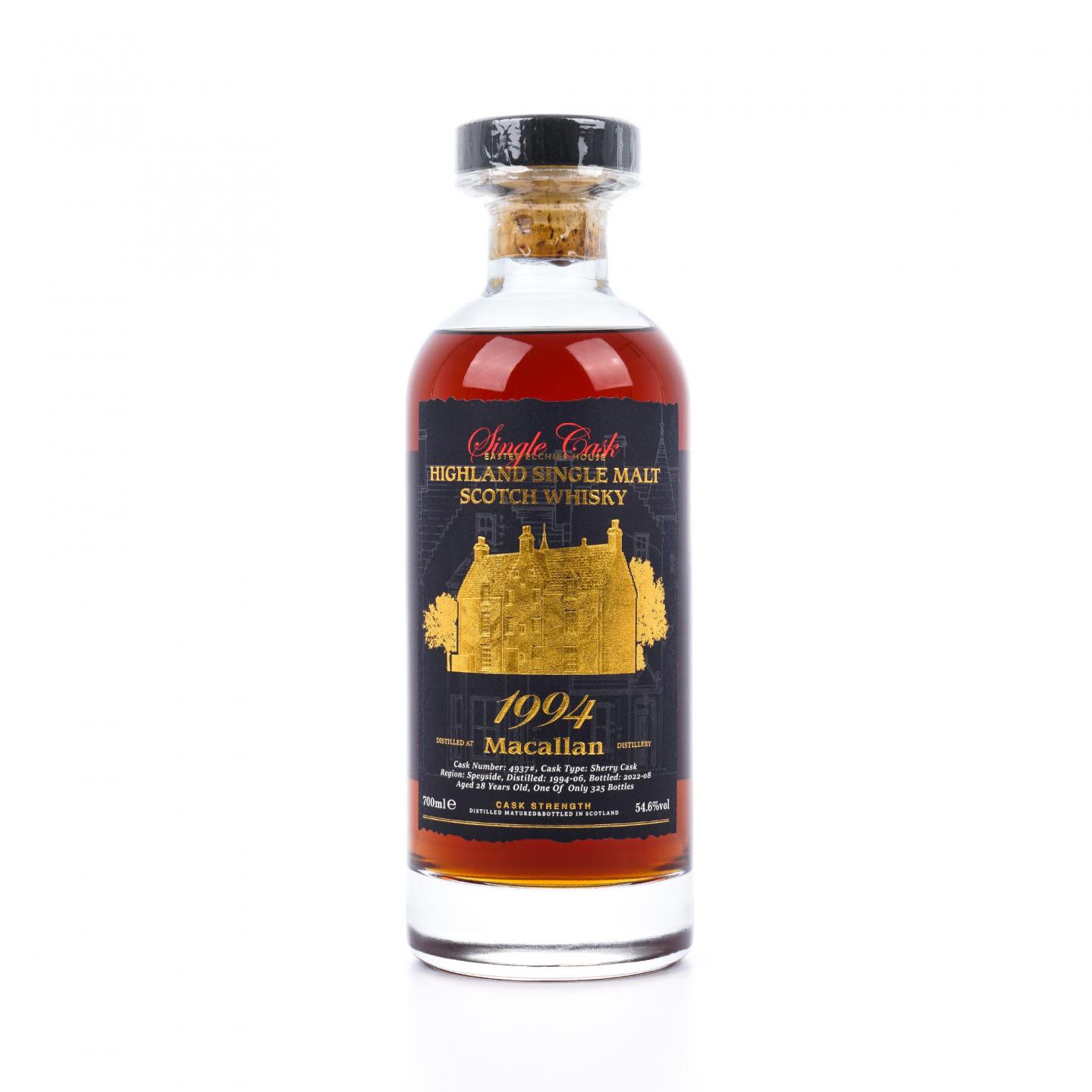 Macallan 麦卡伦 28年 1994-2022 雪莉单桶#4937 桶强