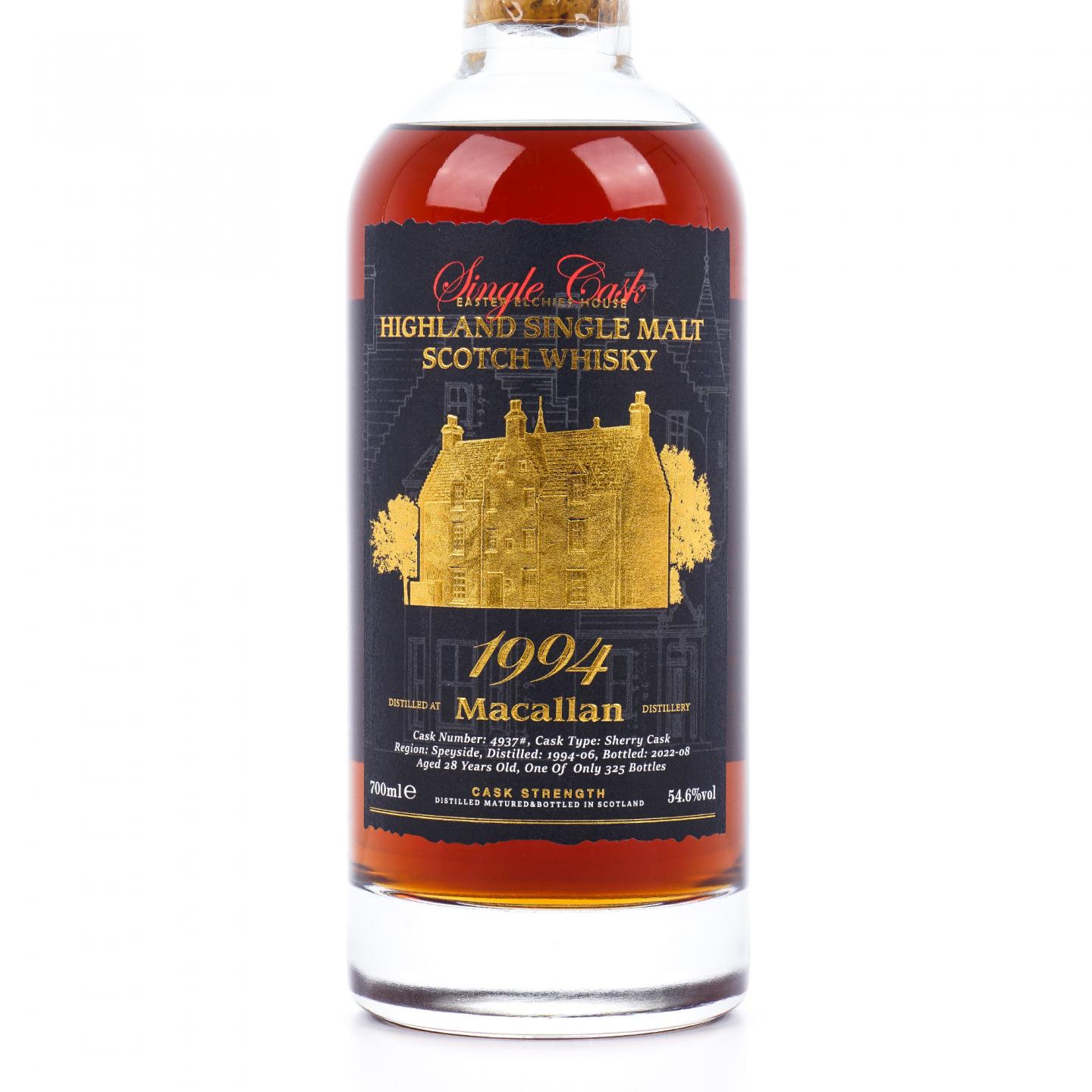 Macallan 麦卡伦 28年 1994-2022 雪莉单桶#4937 桶强