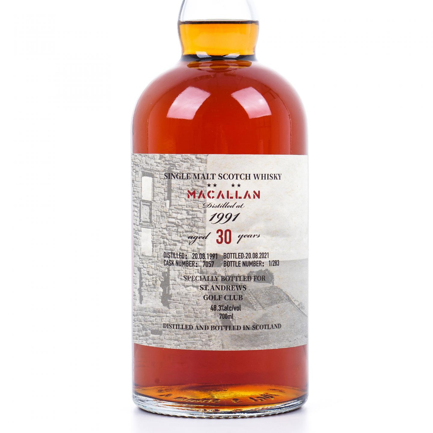 Macallan 麦卡伦 30年 1991-2021 #7057