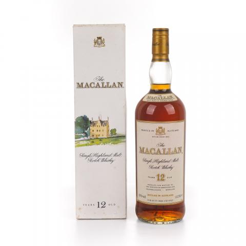 Macallan 麦卡伦 12年 雪莉桶 庄园 1L
