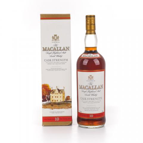 Macallan 麦卡伦 10年 桶强 1升装 57.2%