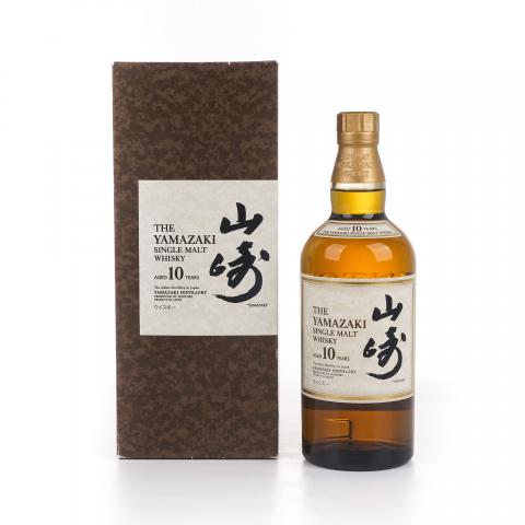 山崎 10年 金花头