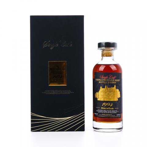 Macallan 麦卡伦 28年 1994-2022 桶强 雪莉单桶#4937
