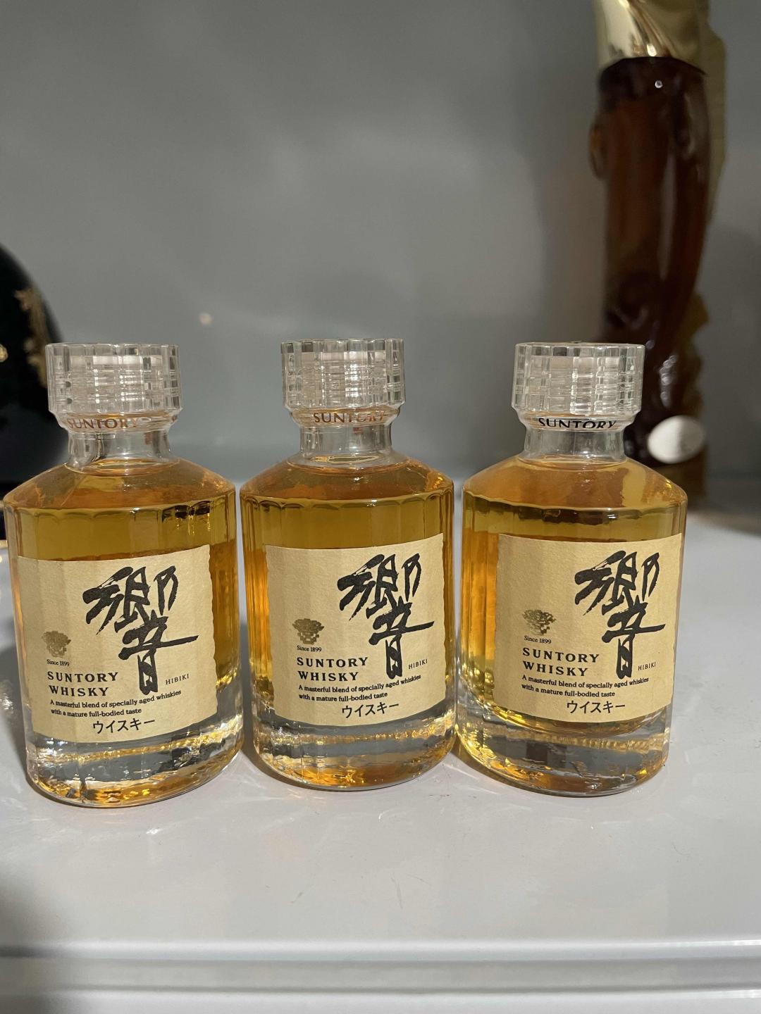 三得利響金花版小酒版50mlx3瓶