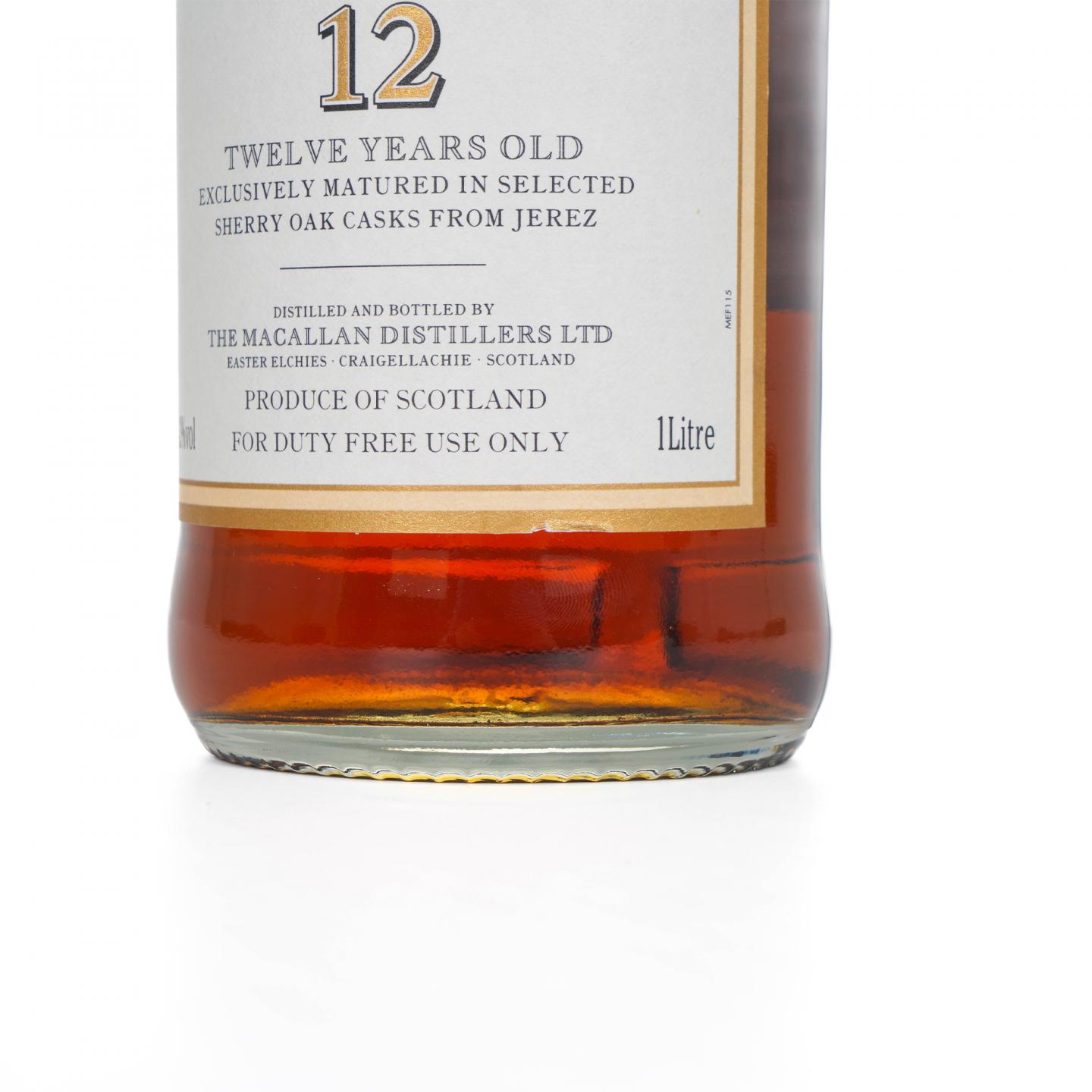 Macallan 麦卡伦 12年 雪莉桶 1000ml
