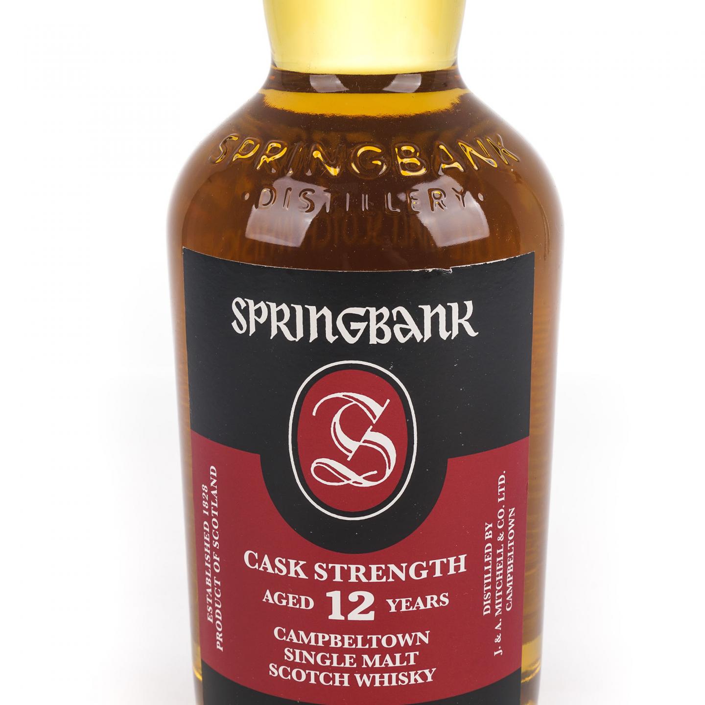 Springbank 云顶 12年 2021 桶强 55.9%Vol.