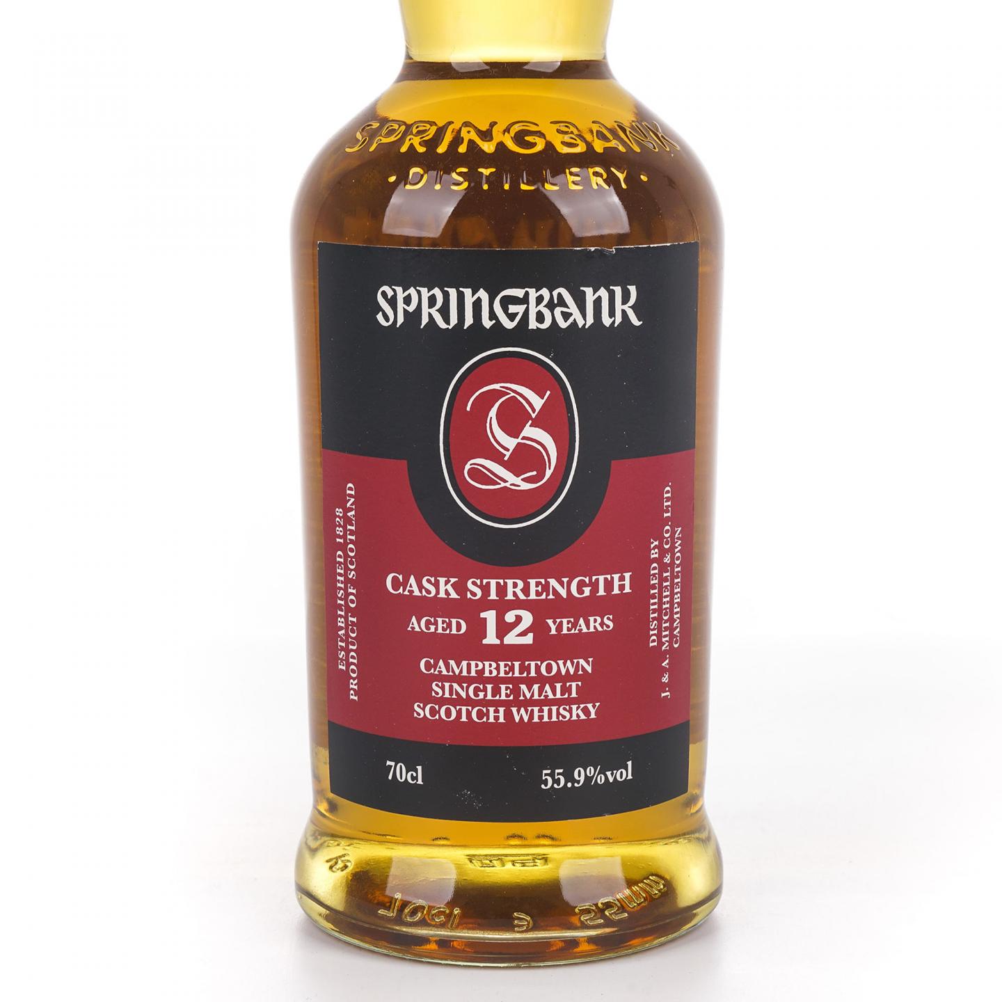 Springbank 云顶 12年 2021 桶强 55.9%Vol.