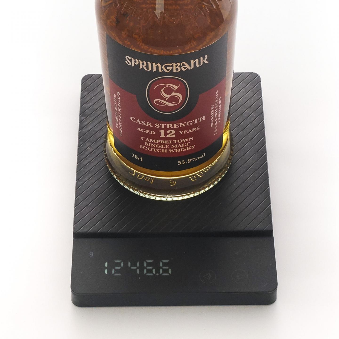 Springbank 云顶 12年 2021 桶强 55.9%Vol.