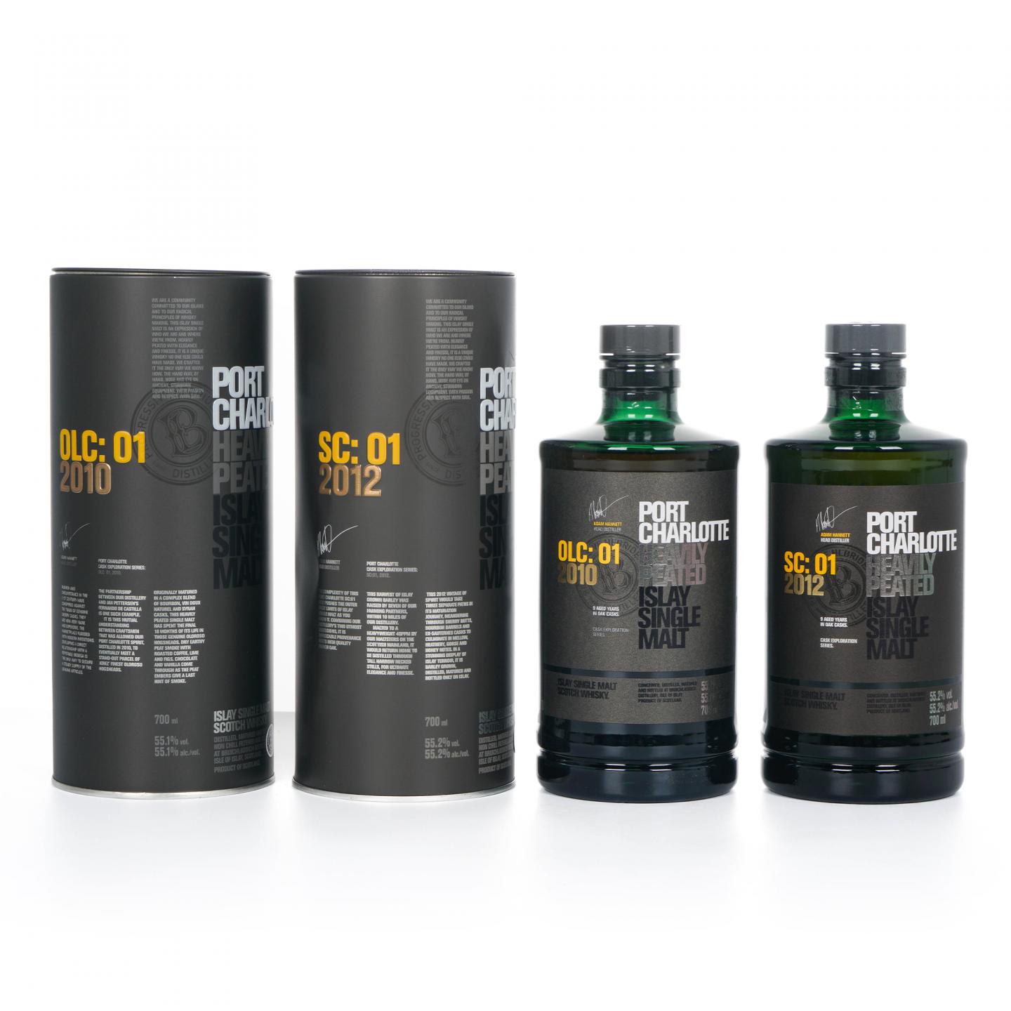 Bruichladdich 布赫拉迪 波夏 橡木桶探索系列12版/01版 2瓶组 行货