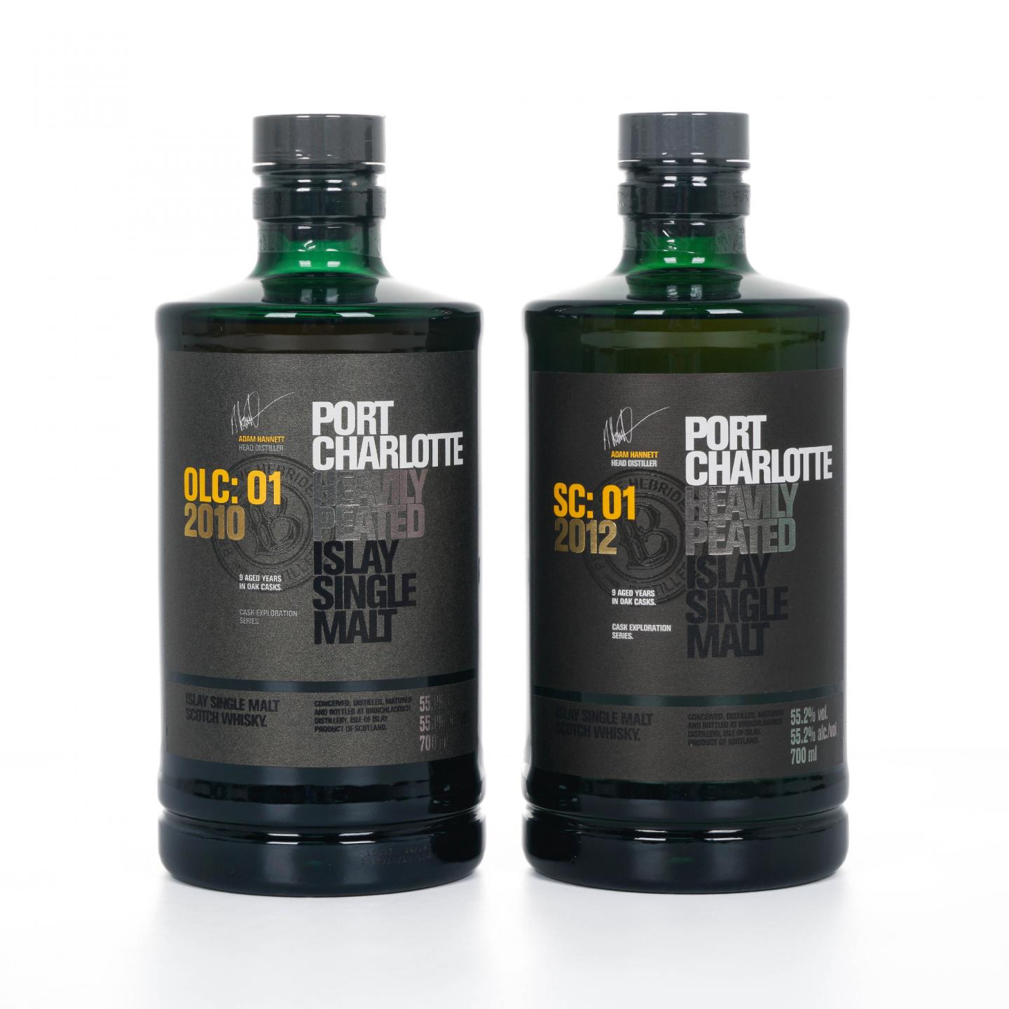 Bruichladdich 布赫拉迪 波夏 橡木桶探索系列12版/01版 2瓶组 行货