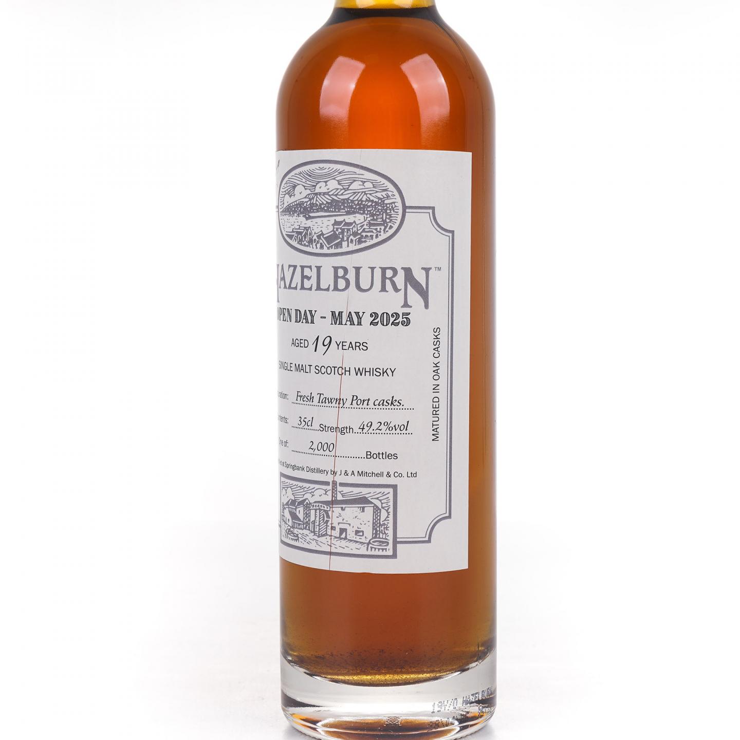 Hazelburn 哈索本 19年 Open Day 2025 云顶酒厂出品 350ml